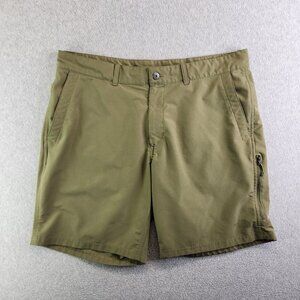 The North Face Shorts Mens 38 Green Rolling Sun Packable Hiking Fishing Camping